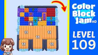 Color Block Jam Level 109 Solution Walkthrough