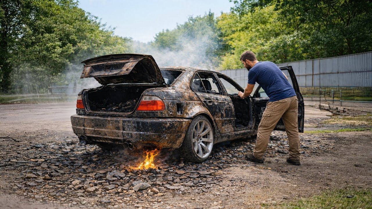 ASMR Car Restoration | Can a Burnt BMW M3 E46 Really Be Saved?