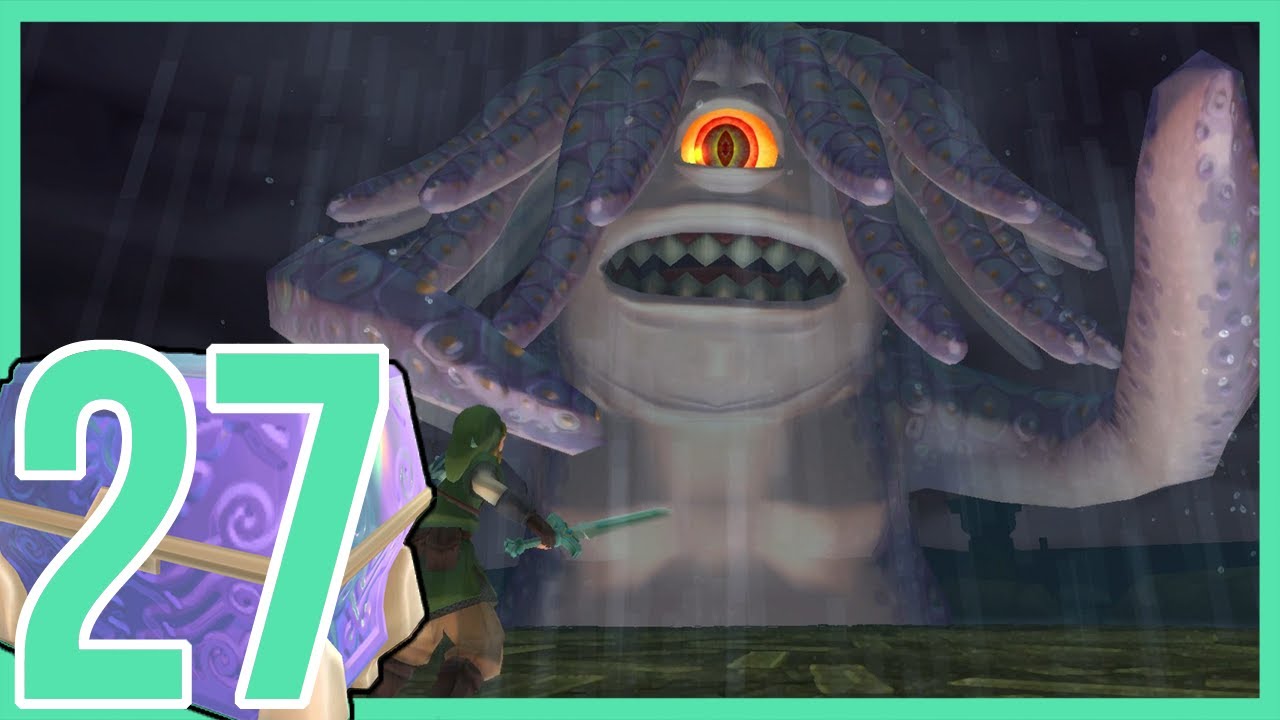 The Legend of Zelda Skyward Sword HD 100 Walkthrough Part 27 Tentalus YouTube