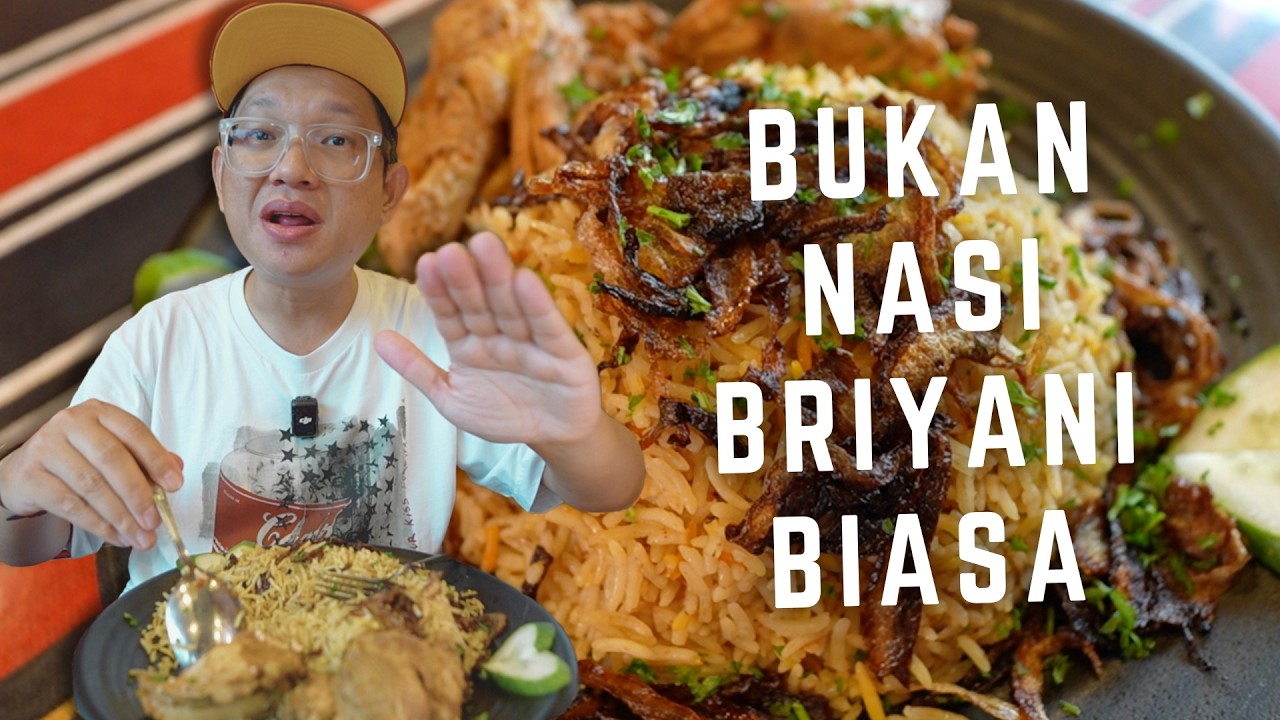 Nasi Briyani India Gabung 'Style' Arab Hanya Di Johor Bahru!