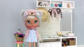 DOLLHOUSE Miniatures Decor - HALL BLYTHE DOLL ♥ Daya Dolls ♥