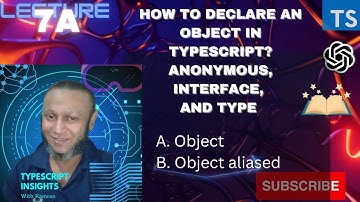 Declaring Objects in TypeScript Node Project: Anonymous, Type, and Interface