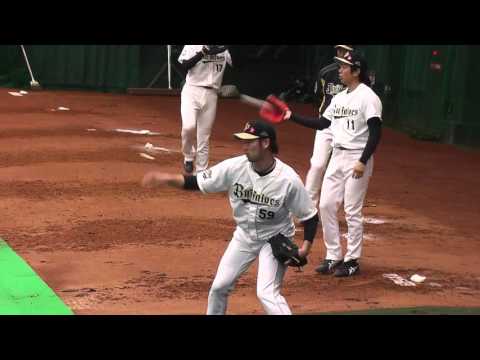 ｵﾘｯｸｽ 2016 春期ｷｬﾝﾌﾟ ﾌﾞﾙﾍﾟﾝ投球 松葉選手① 2016年2月20日