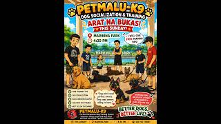 FREE DOG SOCIALIZATION & TRAINING TIPS IN MARIKINA PARK