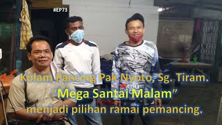 Kolam Pancing Pak Nyoto Sg Tiram, Ada Tarikan Tersendiri. Setiap Hari Boleh Memancing Santai2 #EP73