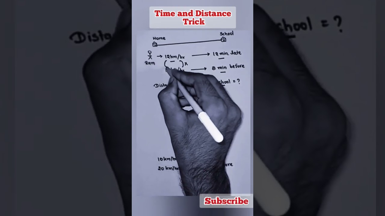 TIME AND DISTANCE TRICK