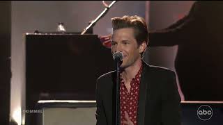 The Killers - Land of the free bw All these things that I´ve done - Live @ Jimmy Kimmel 2023 07 17