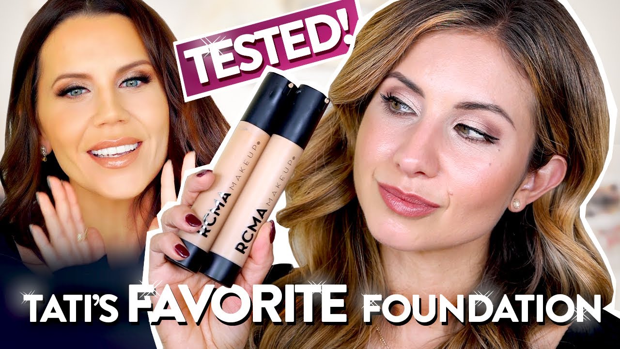 Tati Made Me Buy The "BEST FOUNDATION EVER?!?" RCMA Natural Full Coverage Foundation Tested!