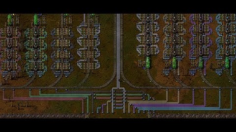 3K spm Lab Setup - Factorio rail base