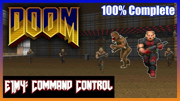DOOM [4K] | 100% Complete | E1M4 Command Control