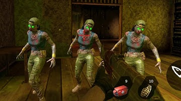 Zombie Target Offline Zombie Shooting Game FPS Part 3 - NEW WEAPON Android Gameplay Walkthrough