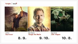 Global Tv Lineup Bumper  October 6 2021 hd