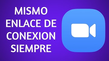 CREAR UNA REUNIÓN EN ZOOM CON EL MISMO ENLACE SIEMPRE