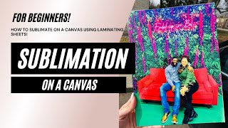 how sublimation printing work on canvas｜TikTok Search