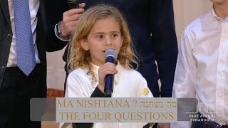 The Four Questions  Ma Nishtana?