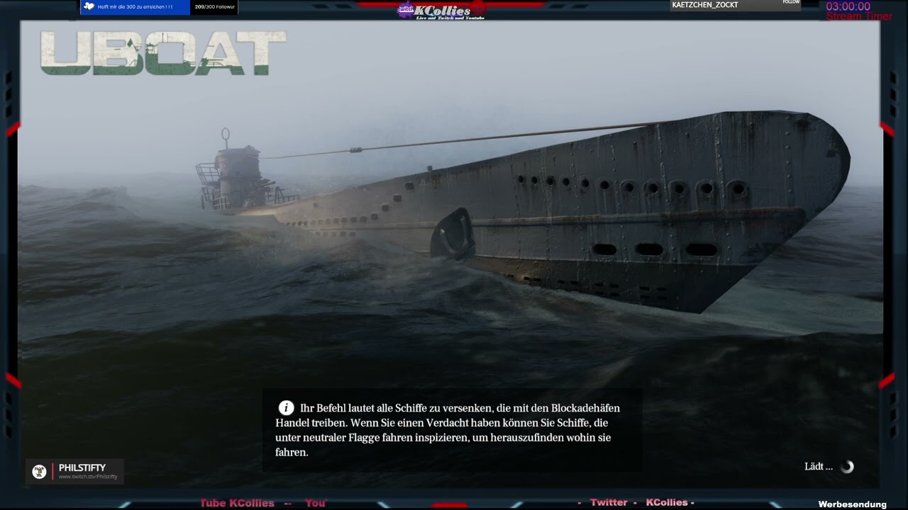 Uboat von @Play_Way -  [Discord] -  Livestream by KCollies   -- Freue mich auf dich