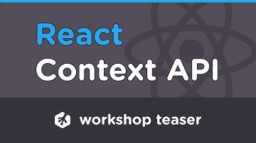 New JavaScript Workshop: React Context API on Treehouse!
