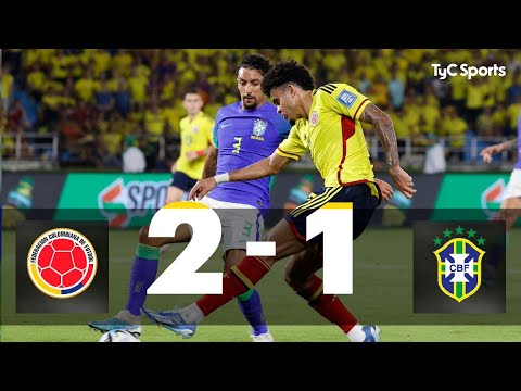 Colombia 2-1 Brasil | Eliminatorias Sudamericanas al Mundial 2026 - Fecha 5