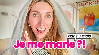 on a 3 mois pour organiser notre mariage (bruits du quotidien)