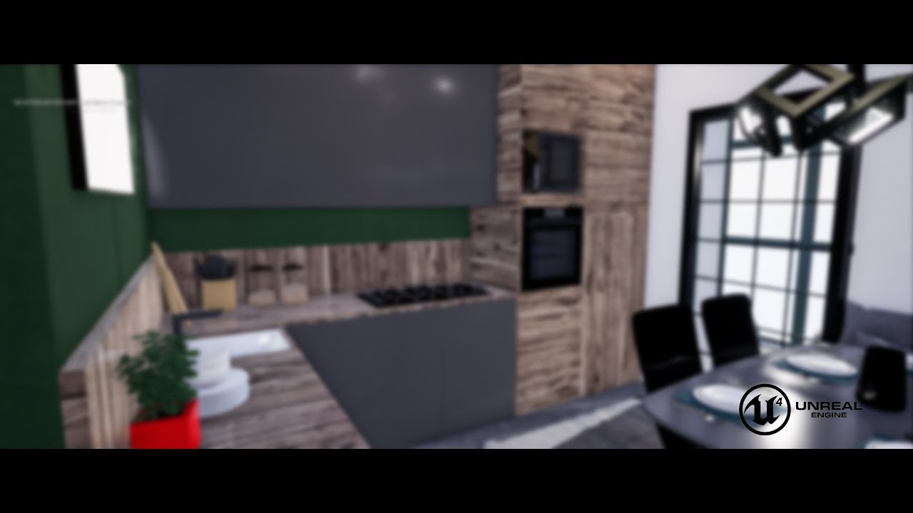 Unreal Engine 4 - Interior Walkthrough HD [ 1080 P ] - YouTube