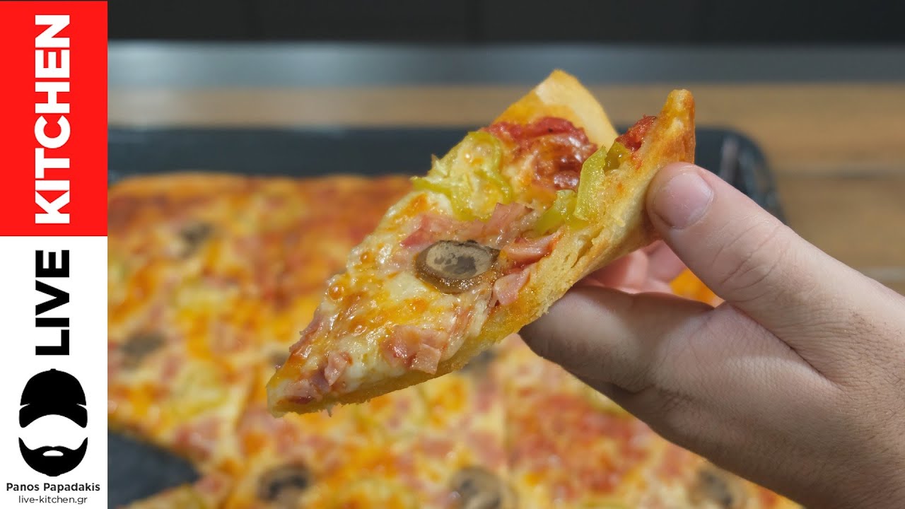 После этого видео вы больше не будете покупать пиццу! Домашняя пицца как в пиццерии | Живая кухня