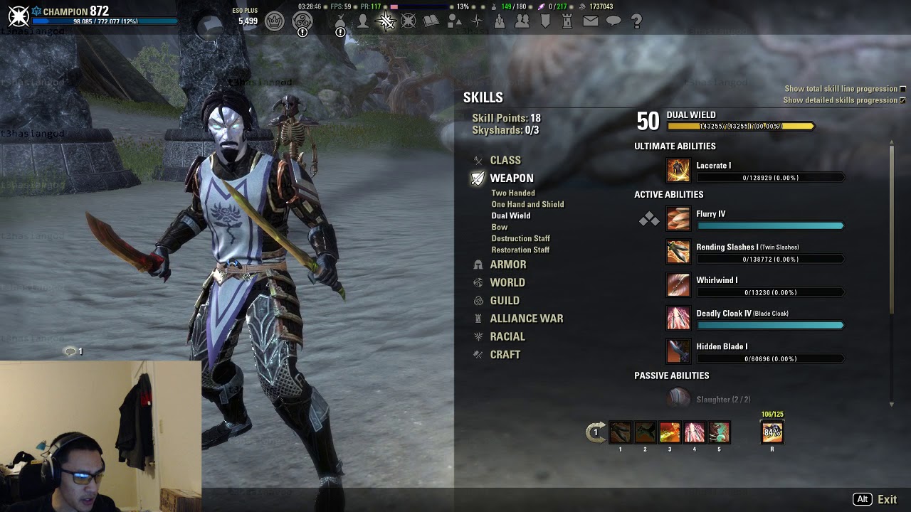 Rending Slashes vs Blood Craze