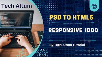 PSD To Responsive Website, 12 Grid PSD, IDDO | Live Class Recording