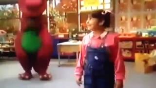 Barney comes to life (Camp WannaRunaRound)