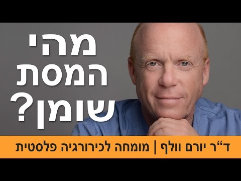 המסת שומן | מהי המסת שומן | ד"ר יורם וולף - יו"ר האיגוד הישראלי לכירורגיה פלסטית ואסתטית