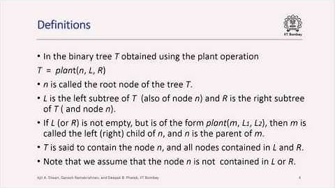 CS213x S120 Binary Trees IIT Bombay
