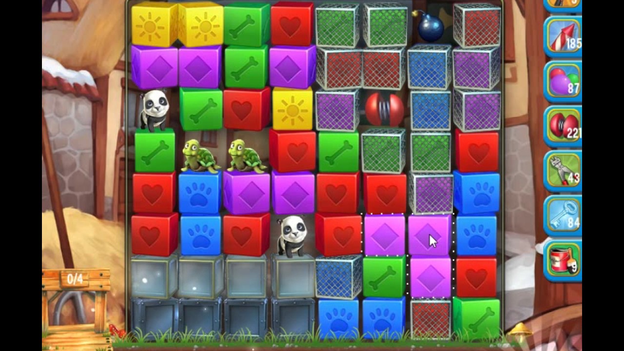 Pet Rescue Saga level 1597 no boosters 😈 ►TOBIAS DEAMON◄