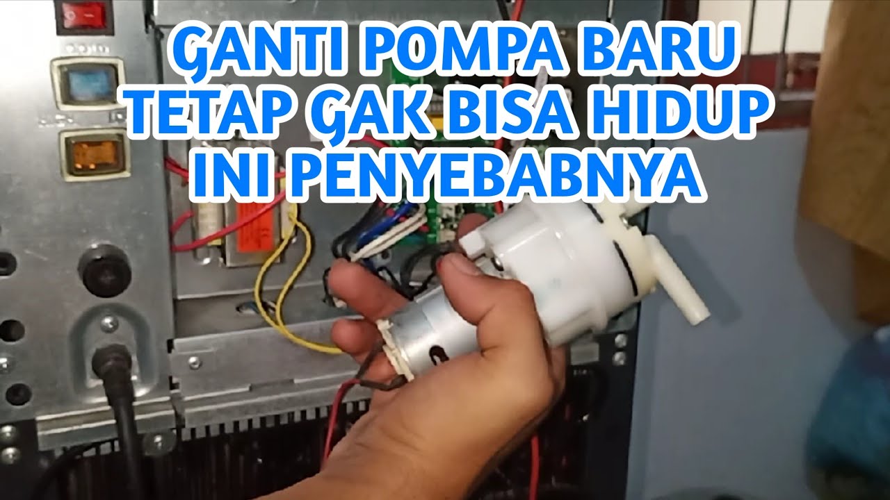 CARA MEMPERBAIKI DISPENSER SHARP GALON BAWAH AIR TIDAK NAIK SETELAH