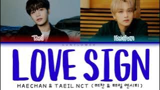 [SUB INDO] HAECHAN & TAEIL NCT (해찬 & 태일 엔시티) - 'LOVE SIGN' [UNRELEASED]