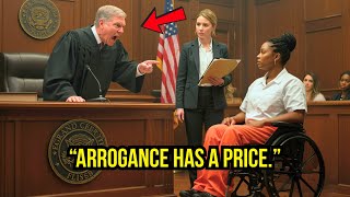 Arrogant Judge Insults Disabled Black Woman—Freezes When She Stands Up and Reveals Her True Identity