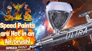 Phoenix Flames That POP! 🔥 Airbrush Speedpaint + Fanatic Tutorial