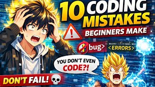 10 Coding Mistakes Every Beginner Makes (I Did Too 💀)