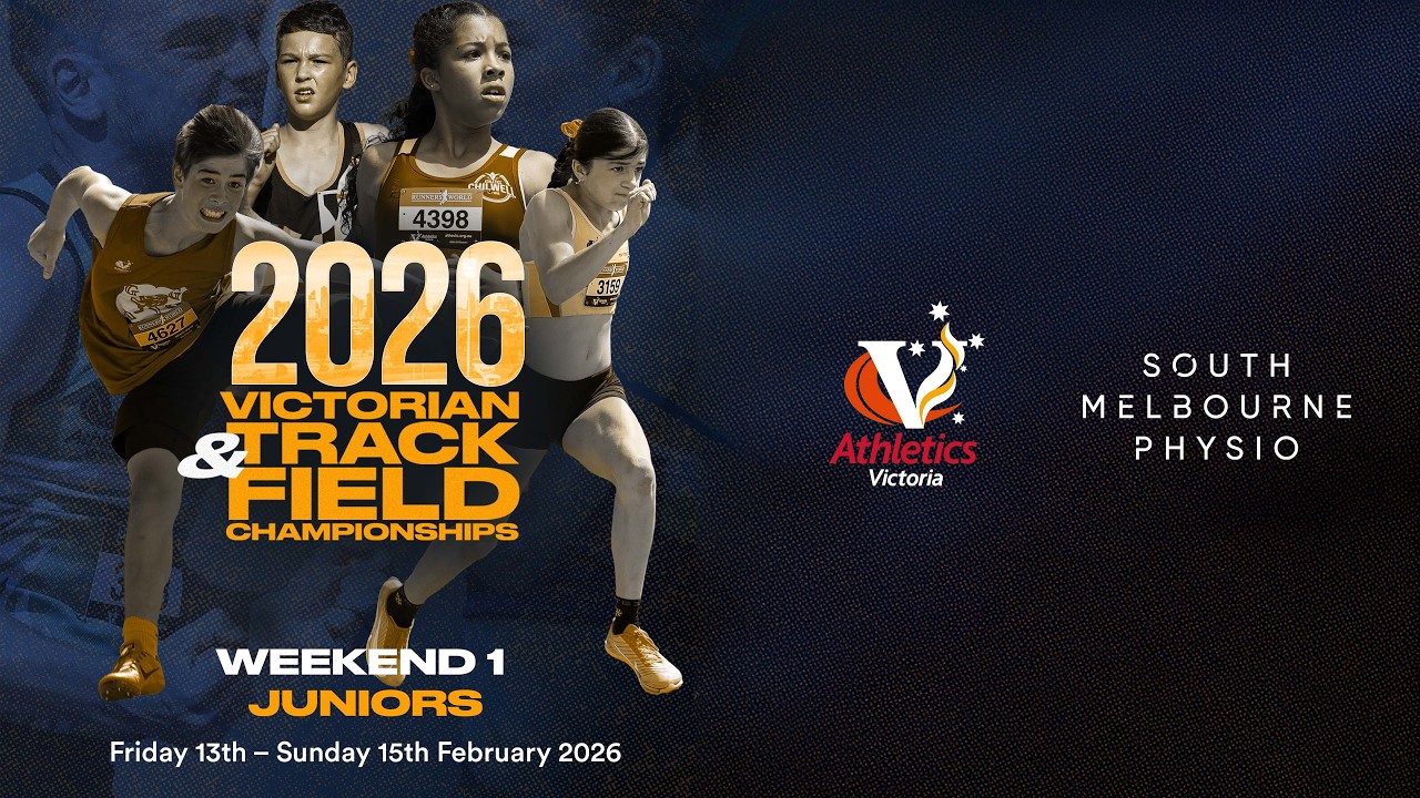 🔴 2026 South Melbourne Physio Victorian Junior Track & Field Championships (Friday)