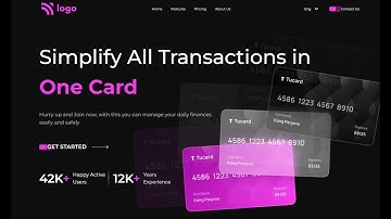 Credit Card Project: on HTML, CSS, Tailwind CSS.