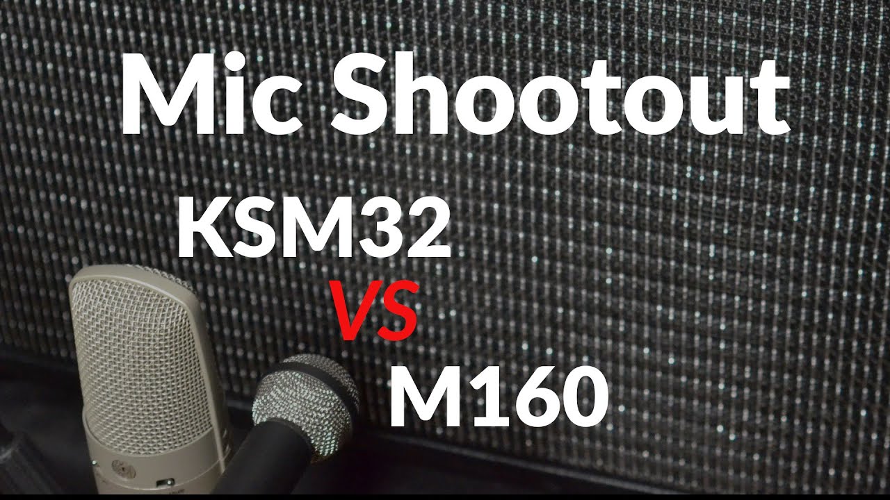 Shure KSM32 vs Beyerdynamic M160: Compared and Combined