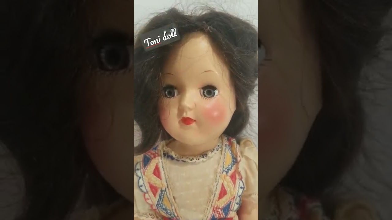 Vintage 1950s Ideal Toni Doll.