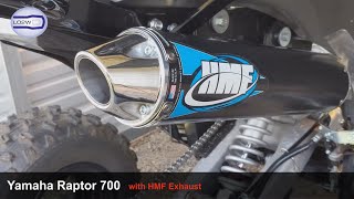 Top 8 Full Exhaust Sound Yamaha RAPTOR 700 R / Akrapovic, Yohsimura, Arrow, Big Gun, LeoVince, HMF