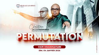 Lbumbashi culte Matinal Du Mercredi 0701202 Avec Le Prophete Des Nations  Christian Jacob Kabamba