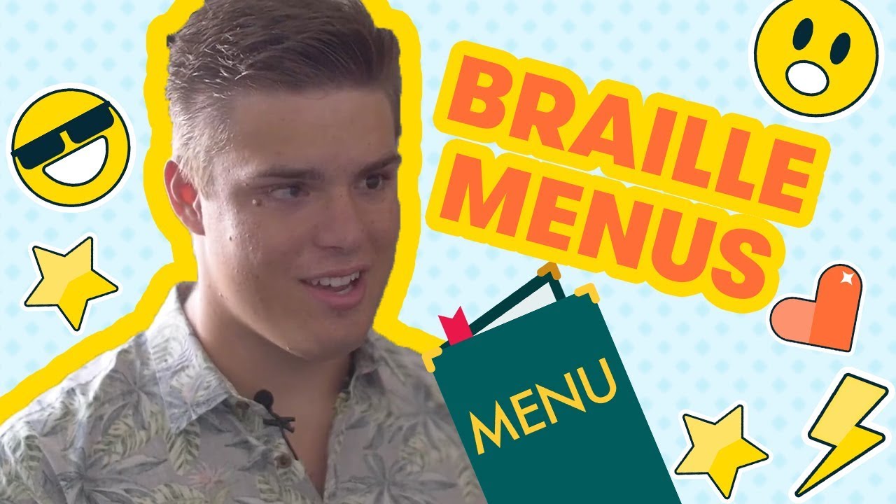 The kid who makes menus for blind people | Kidskind