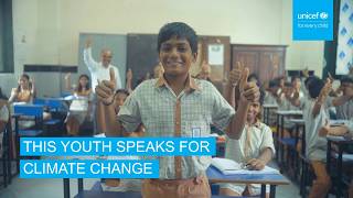 UNICEF India | Gaurav is leading the climate action revolution