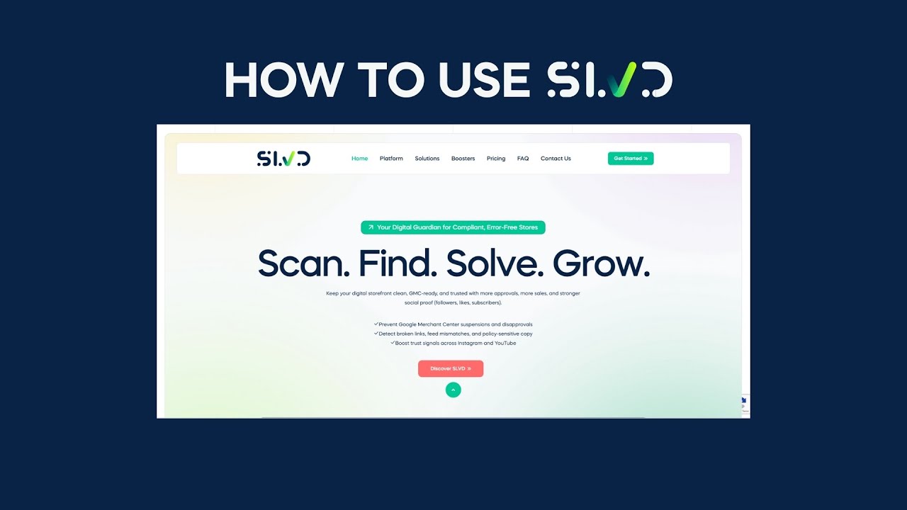 How to Use SLVD.ai: Complete Setup Guide From Account Setup to First Store Scan