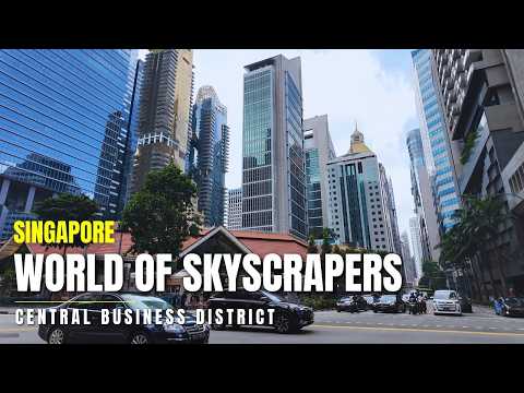 A World Of Skyscrapers Singapore Central Business District Walking Tour Singapore City Tour