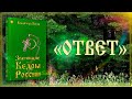 Книга II, глава 08 «ОТВЕТ»