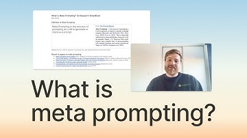 What is Meta Prompting? (AI Research Simplified)