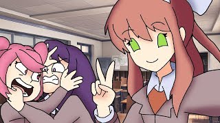 Yuri and Natsuki Fight | Doki Doki Literature Club Fan Animation