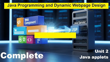 Complete Unit 2 | Java Applets  | Java Programming & Dynamic Webpage Design | BCA 5 Semester | MIC
